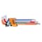 Beta 96BP-CL Set of 9 Color Coded, Ball End Hex Keys, Metric 1.5mm-10mm 000961619 - alternate 1